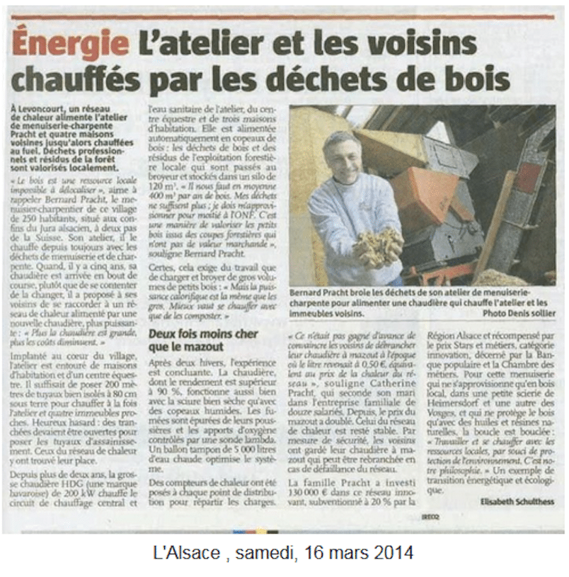 Article presse lAlsace