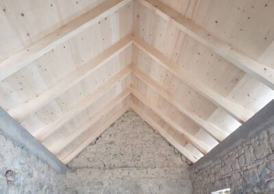 Renovation dun ancien corps de garde a Tagsdorf